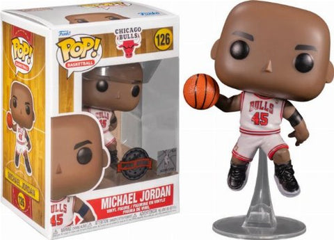 Funko POP! NBA: Chicago Bulls - Michael Jordan (1995 Playoffs) #126 Figure (Exclusive)