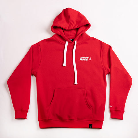 A.H.B. RED "APART FROM THE CITY" HOODIE COD : 001-362-007