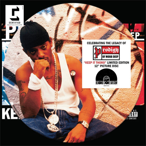 Prodigy Of Mobb Deep “Keep it thoro” 12” Picture Disc LP