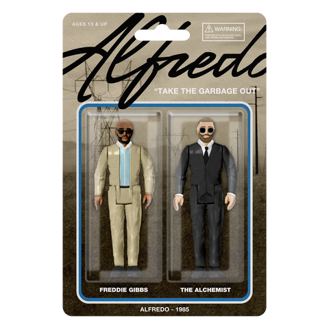 Alfredo Action Figure Set ( The alchemist & Freddie Gibbs)