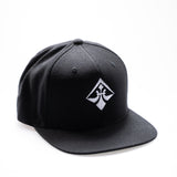 A.H.B. TOTAL BLACK "EBLEM"SNAPBACK  COD:020-018-003