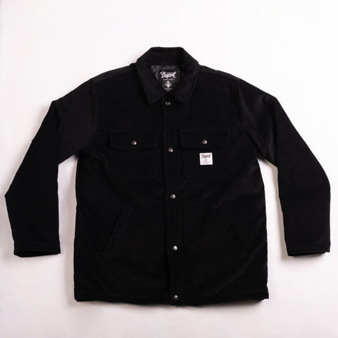 A.H.B BLACK "BOYCOTT TAG" CORDUROY JACKET         COD :  060-403-003
