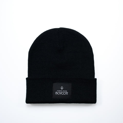 A.H.B. BLACK “LOGO”  BEANIE